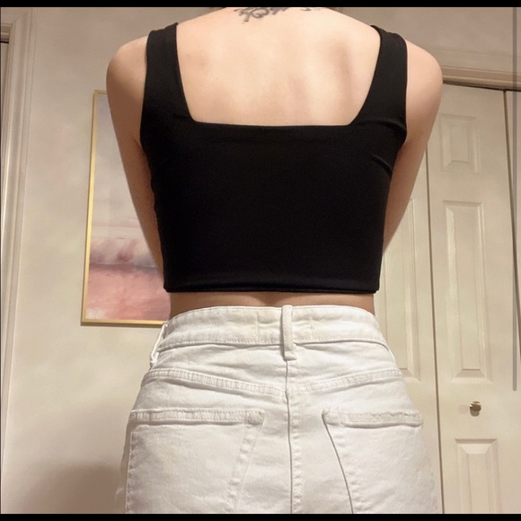 Set of black(tank top/bra top/crop top) - Picture 3 of 8